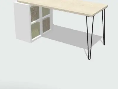 Furniture MODELS 3D Low-poly 3D model
