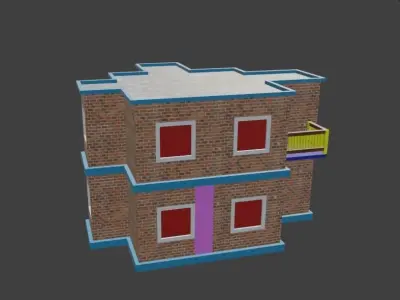 Building Low-poly 3D model 39