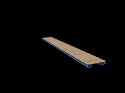 floating docks 03 3D model