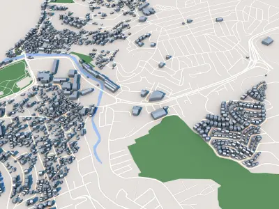 Anadolu University Eskisehir Turkiye 3D model