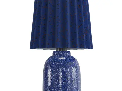 Mini Printed Ceramic Base Table Lamp Room Essentials 3D model