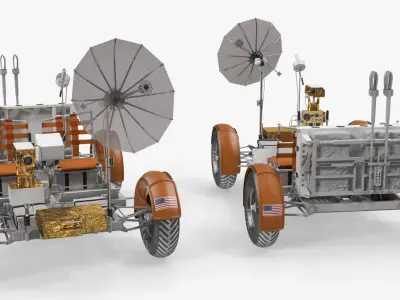  Lunar Roving Vehicle from Apollo 15 