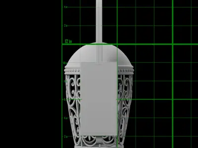 Light Outdoor Wall Lantern Texture