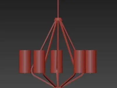 Elevate Collection Chandelier 3D model