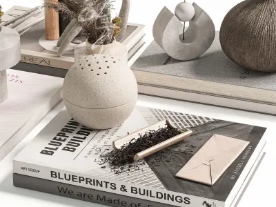Decorative set 34 Corona 3D model