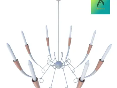 Pendant Candle Impro design 3D print model