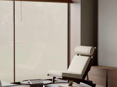 apartment interior scenes    3D model 7
