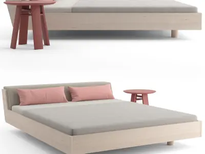 FUSION BED by Zeitraum 3D model