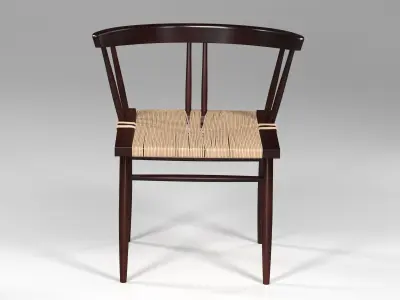 Grass Seated Chairs 3D model