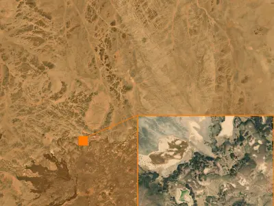 Mecca and the Red Sea coast of Saudi Arabia - tile n23 e41 3D model