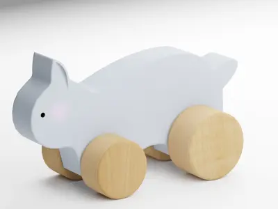 Wooden Toys 3D model