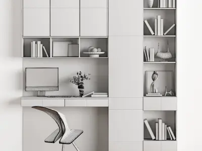 Office Furniture 7 3D model