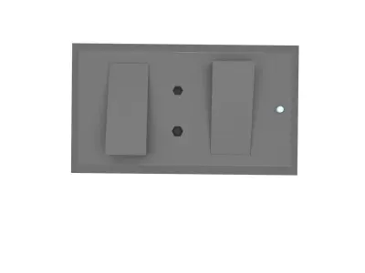 Electric switch  Free 3D print model
