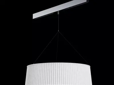 Track magnit chandelier light 02 3D model