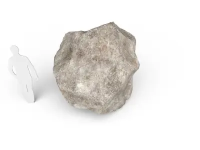 Rock M04A Low-poly 3D model