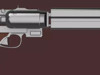 ARC Raiders - Anvil handgun for cosplay 3D print model