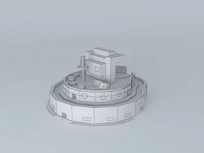 Hotel Keyhole 3D model