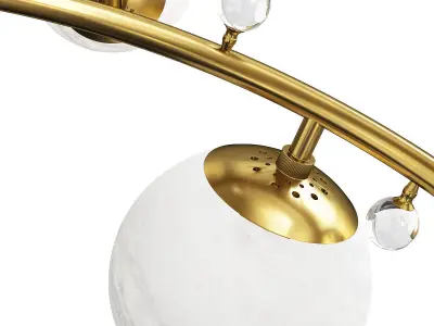 Arteriors Troon Round Chandelier Low-poly 3D model