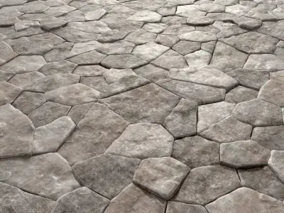 Paving rock 3D model