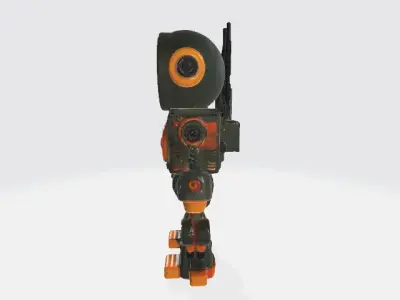 Nuclear robot 3D model