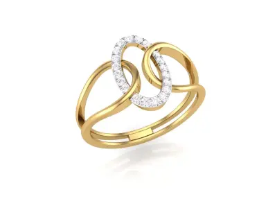 Delicate Ring - 41 3D print model