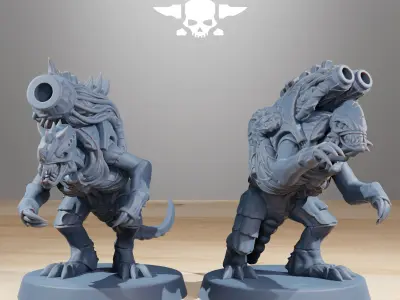 Xenarid Mortars 3D print model