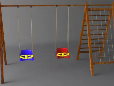 Playground Set 3D model