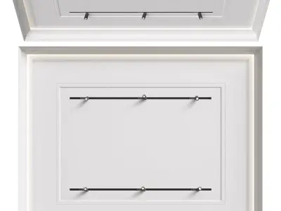 Modern ceiling RJ Easy Design 05 3D model