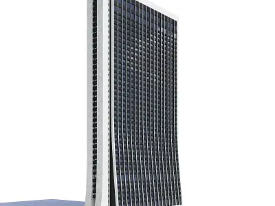 Office Skyscraper 3D Model 3D model