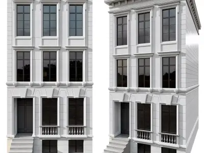 NEOCLASSIC  BUILDING NO100 A 3D model