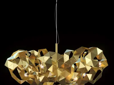 BrandVanEgmond Fractal Lamp 3D model