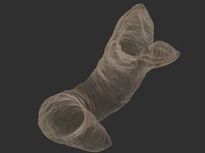 Dune Sandworm -Shai-Hulud- 3D model 3D model