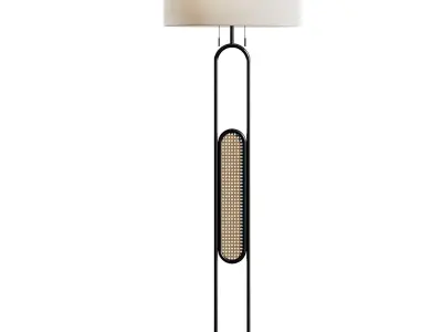 Adesso Levy Floor Lamp 3D model