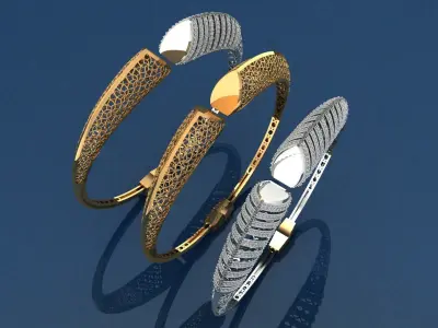 Bracelet fusion light weight 3D print model