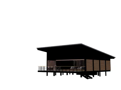 Rancho house model ArchViz Free 3D model