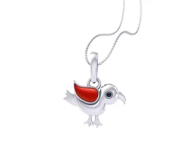 Kids Pendants 3dm STL OBJ FBX Renders Details 3D print model 8