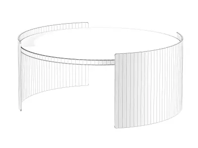 554 Bowy Coffee Table 3D model