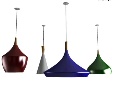 Dairy Light Beat DESIGNED BY TOM DIXON 3D model