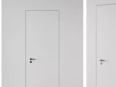 Door set 24 3D model
