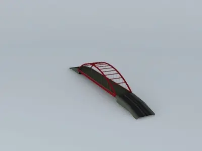 Ilan five simple knot Lize Bridge Lizejian Bridge, Yilan, Taiwan Free 3D model