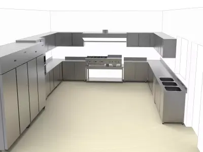 KITCHEN 60 3D model