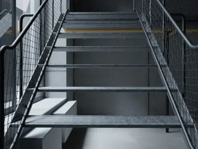 Photo Realistic Interior Scene Low-poly 3D model