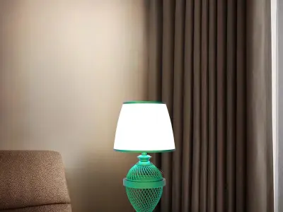 Table Lamp 3D print model 8