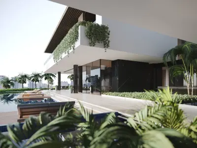 ProVis3D 028 - Hillside Villa House 3D model