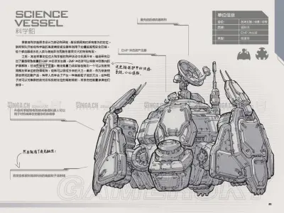 StarCraft II Terran Science Vessel 3D print model