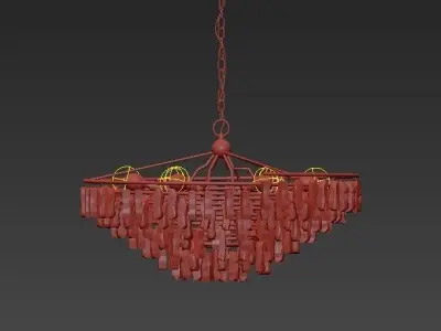 Tempest Chandelier 3D model
