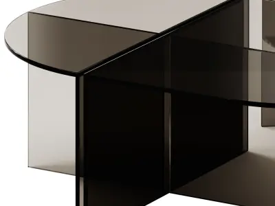Fifty Tall Coffee Tables by Sebastian Scherer 3D model
