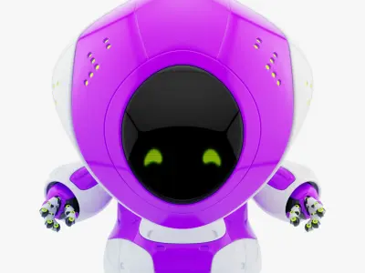 Pirate bot IV 3D model