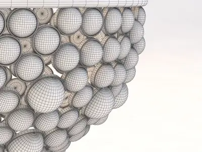 Emily Todhunter Oyster 36 Chandelier 3D model