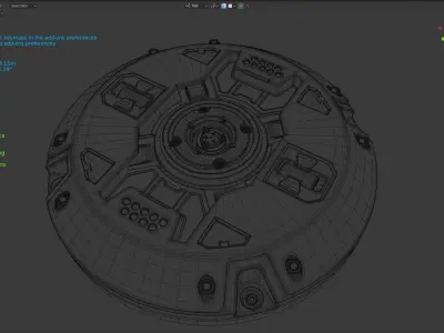  Mecha sci-fi  showcase printable model 3D print model
